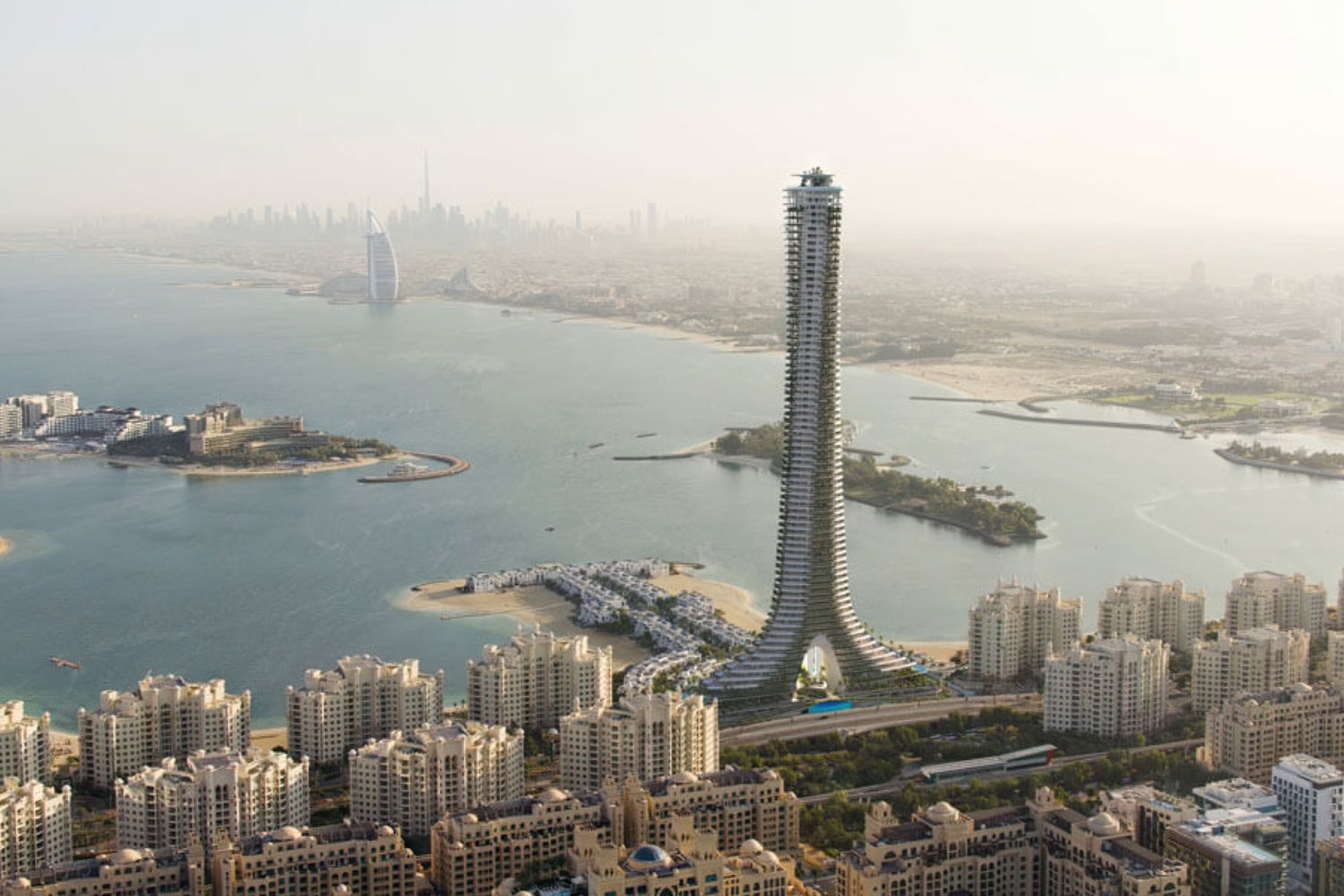 Como Residences   -  Eine neue exklusive Wohnanlage entsteht inmitten auf der Palm Jumeirah