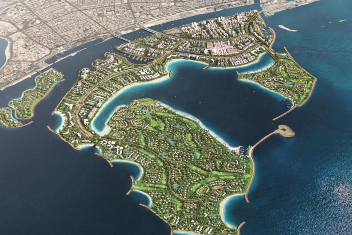 Masterplan Dubai Islands