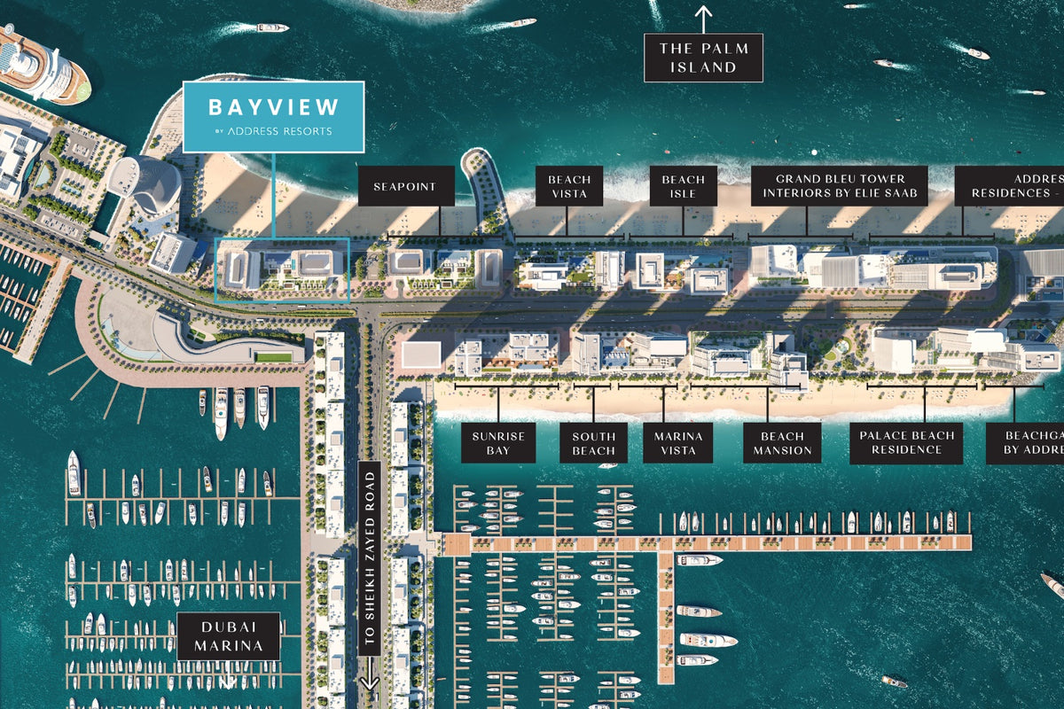 2 Bedroom | Bayview | Emaar Beachfront